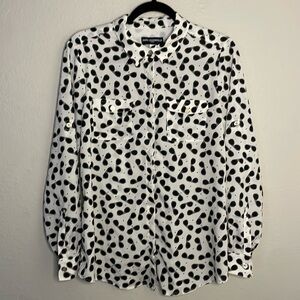 Karl Lagerfeld Paris- Sunglass Blouse Size Medium